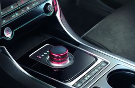Jaguar F-PACE Rotary Shifter - Red finish
