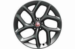 Jaguar XE 20" Style 1014, Satin Grey, front