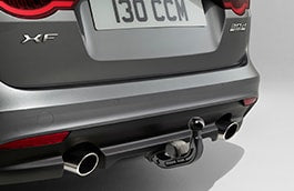 Jaguar XF Sportbrake Electrically Deployable Tow Bar Kit, LH Exhaust, Pre 21MY