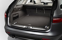 Jaguar XF Sportbrake Loadspace Luxury Carpet Mat - Oyster, Pre 21MY