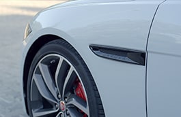 Jaguar XF Sportbrake Side Power Vent Kit - Gloss Black, Pre 21MY