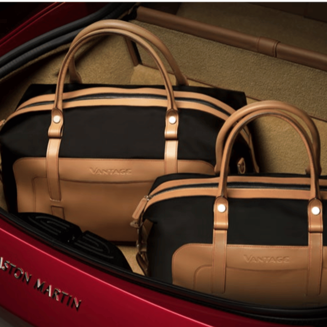 4-Piece Luggage Set - Leather
