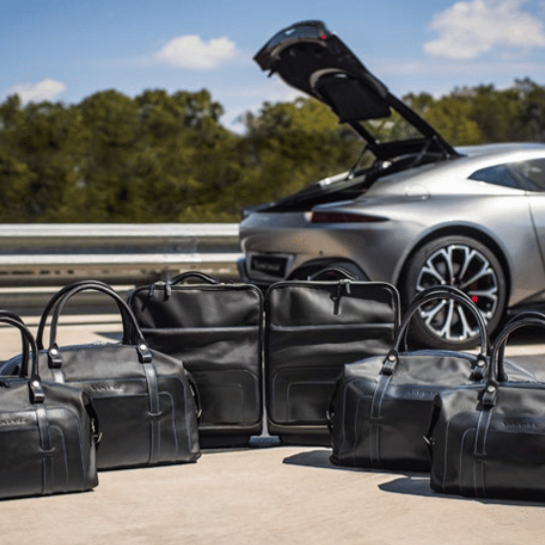 Seven Piece Luggage Set - Leather