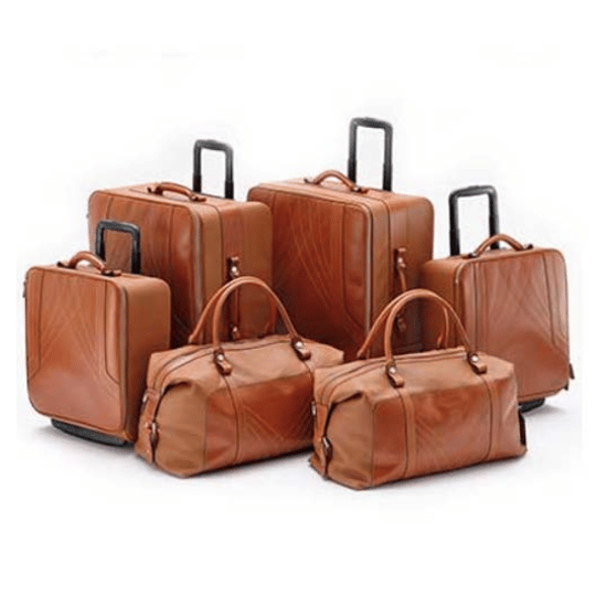 6-piece Luggage Set - Tan