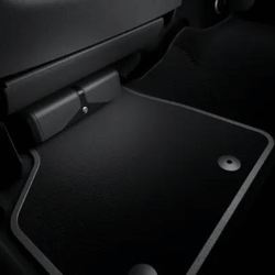 Lockable Stowage (under front seat)