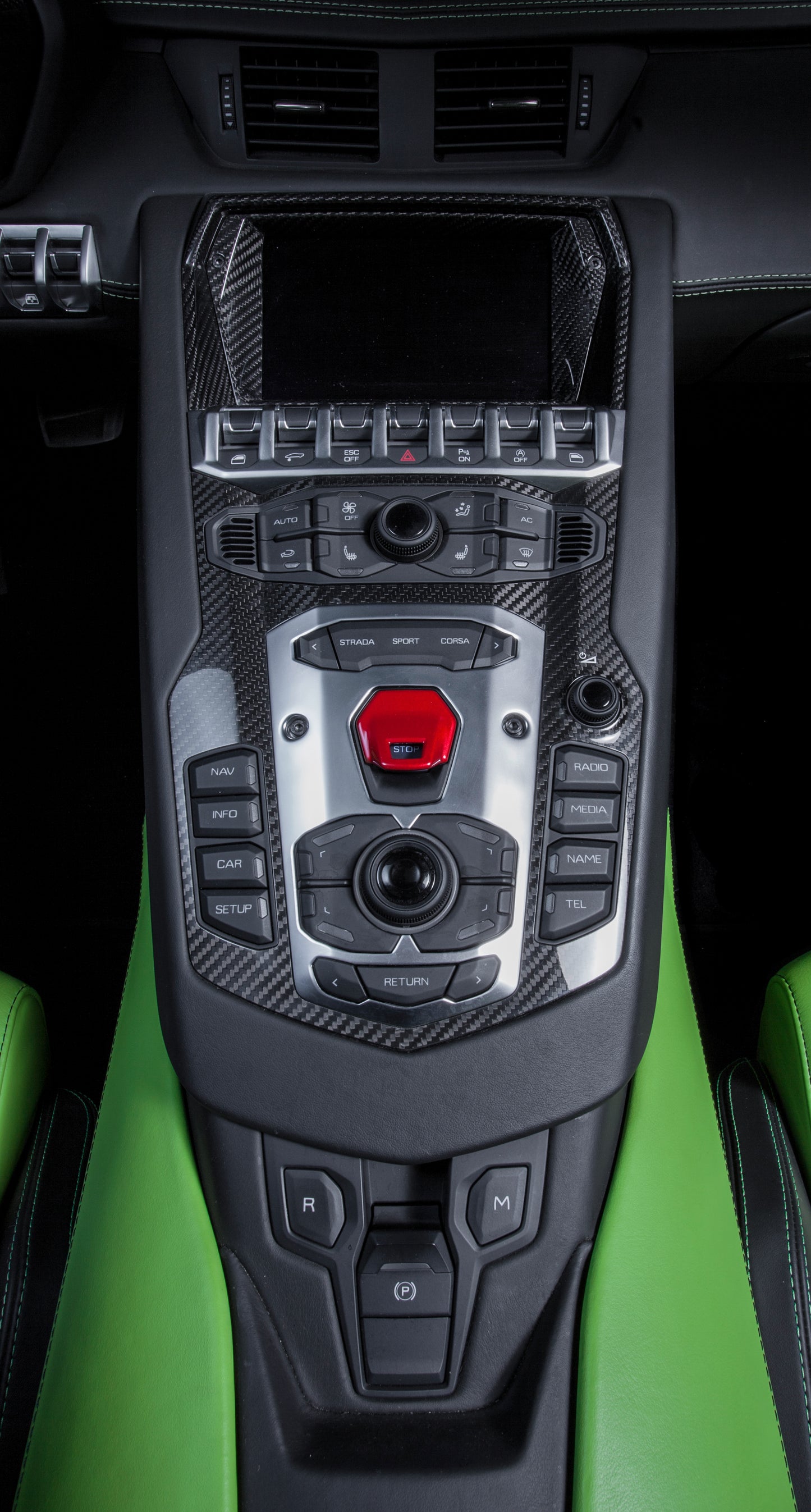 Lamborghini Aventador Interior Carbon Fibre Kit