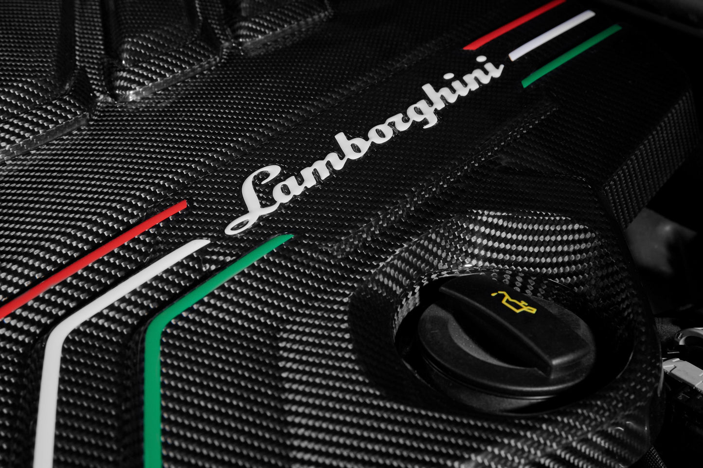 Lamborghini Urus Carbon Fibre Engine Bay