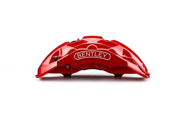 Red Brake Calipers - Bentley Continental GTC V8