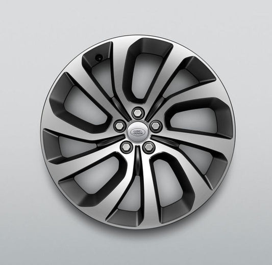 20" Style 5089, Diamond Turned with Gloss Dark Grey contrast