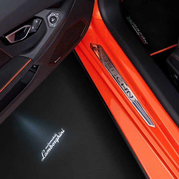 Lamborghini door outlet logo light