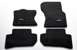 Luxury Carpet Mats - Ebony, RHD