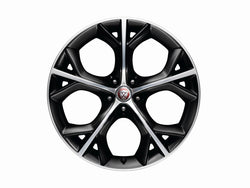 20" Style 5040, Diamond Turned with Gloss Black contrast, rear, Pre 21MY