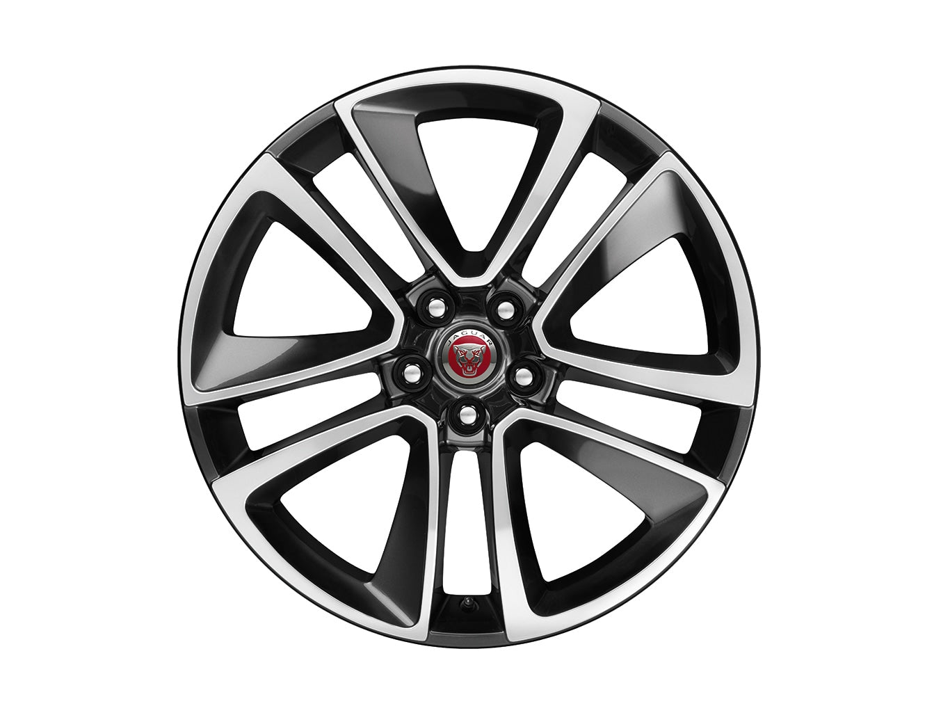 19" Style 5058, Diamond Turned with Technical Grey contrast, rear