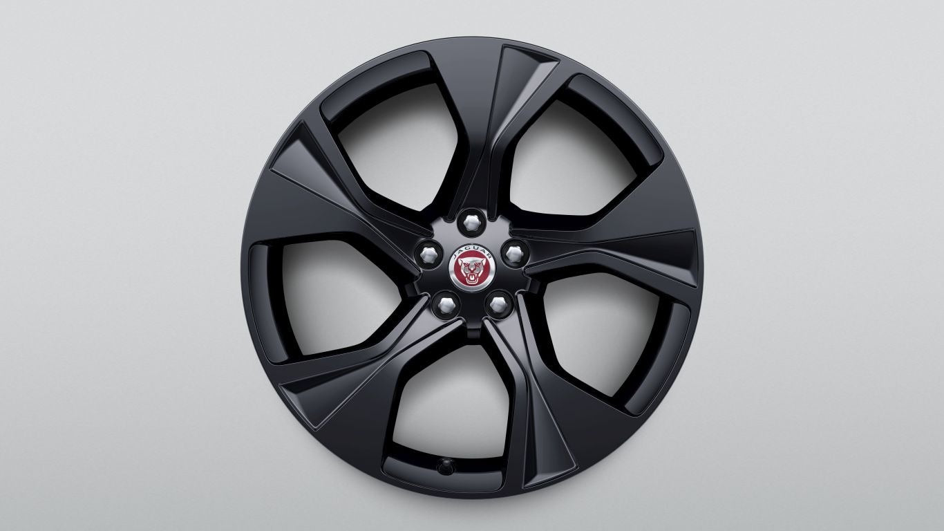 20" Style 5102, Gloss Black, front