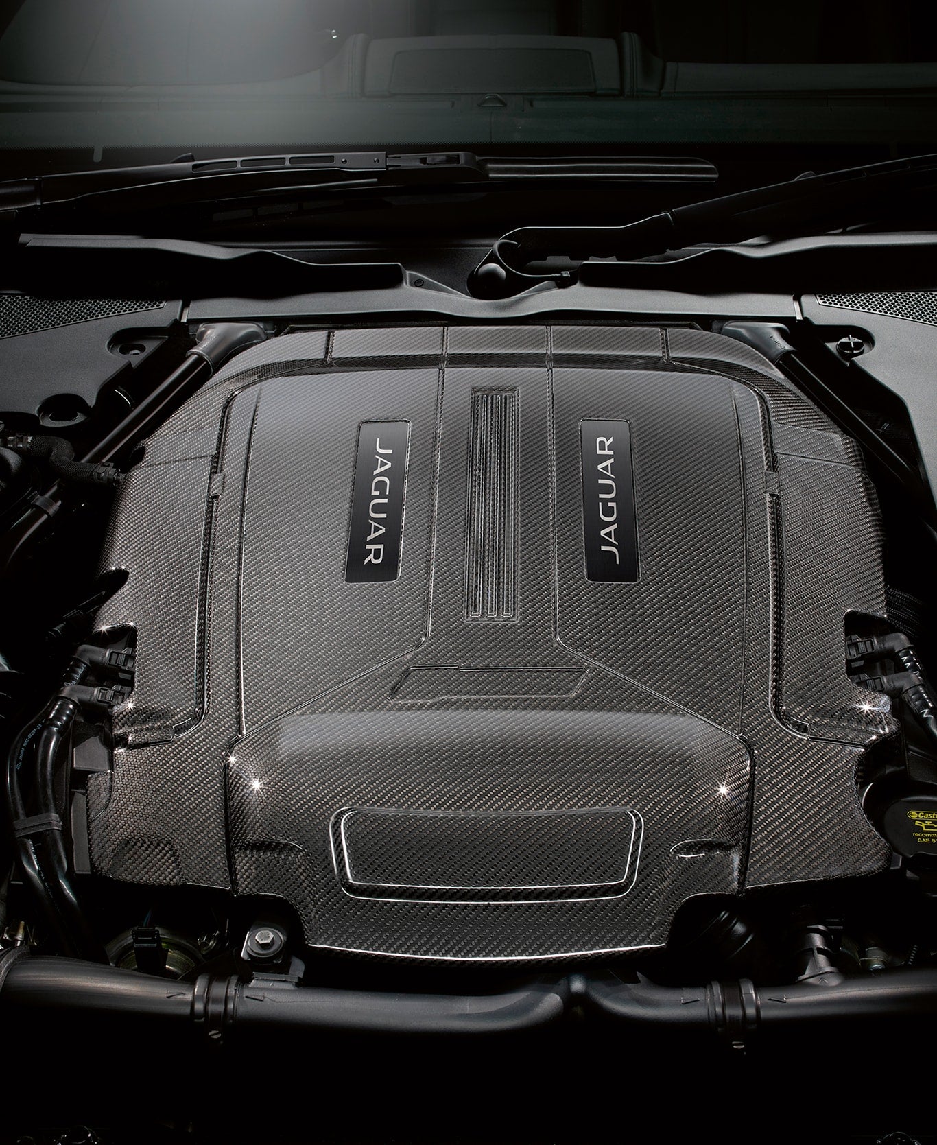 Carbon Fibre Engine Cover
