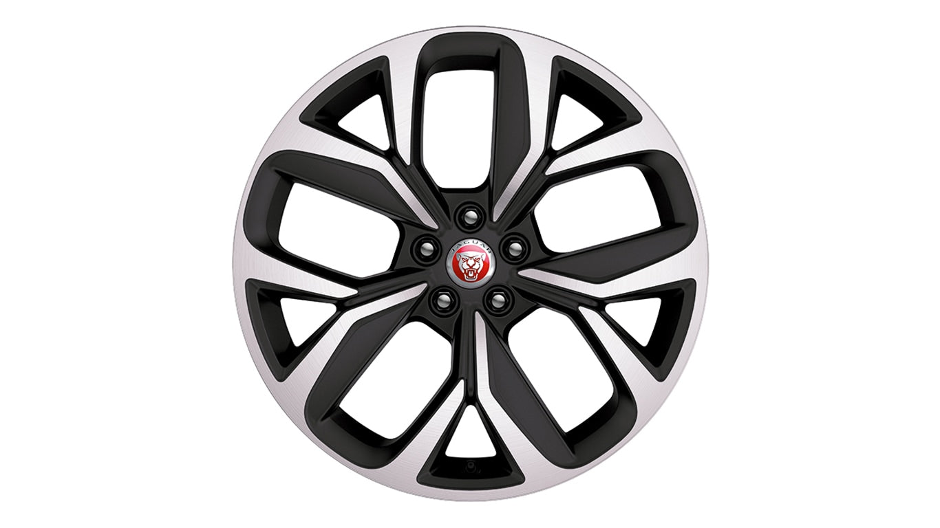 20" Style 5068, Diamond Turned with Gloss Dark Grey contrast