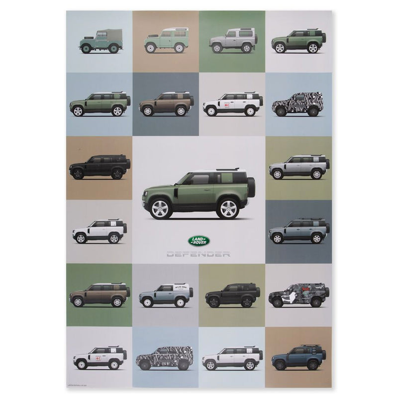 Land Rover Defender Limited Edition Artwork