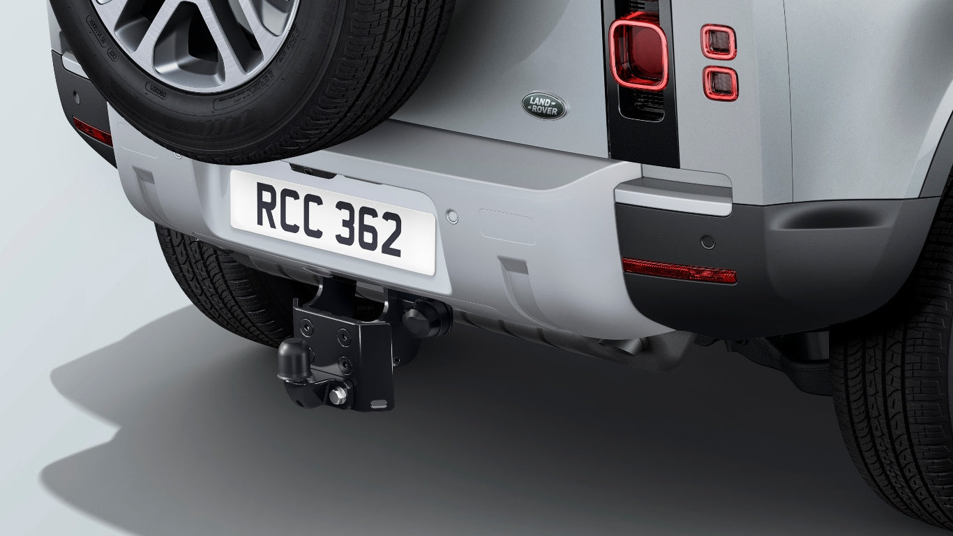 Multi-Height Tow Bar Kit - 110, Coil Suspension, Satin Starlight Tow Eye Cover, 23MY onwards