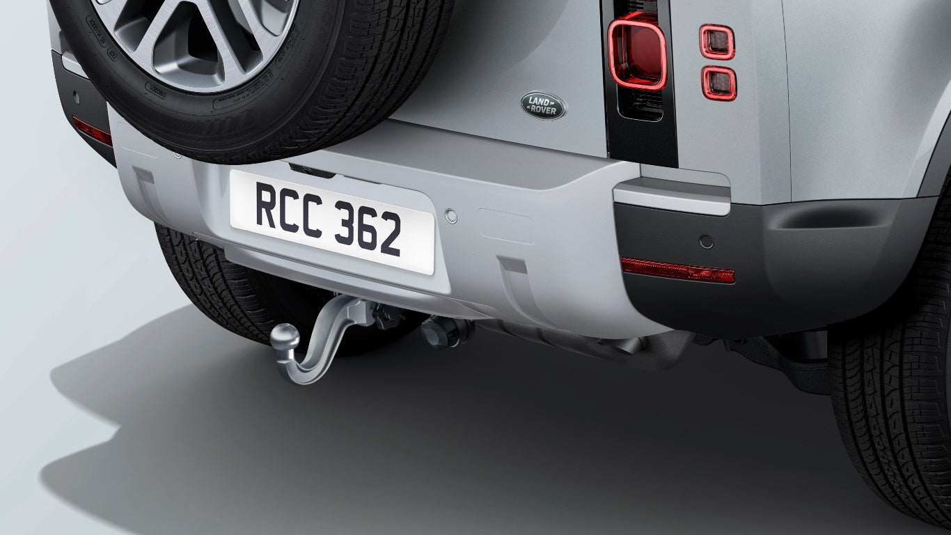 Detachable Tow Bar Kit - 90, Air Suspension, Satin Starlight Tow Eye Cover, 23MY onwards