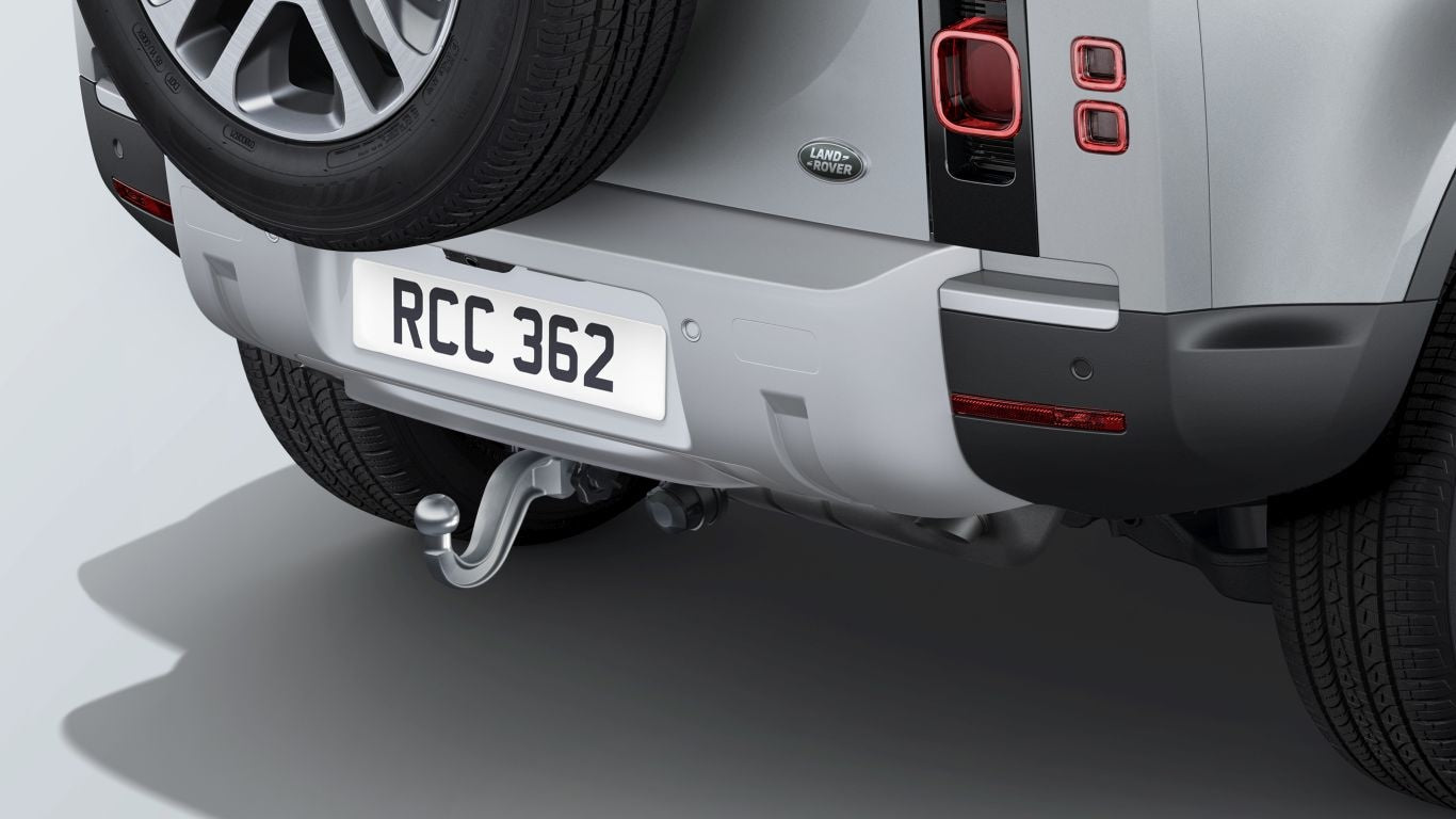 Detachable Tow Bar Kit - Coil Suspension, Satin Starlight Tow Eye Cover, Pre 23MY
