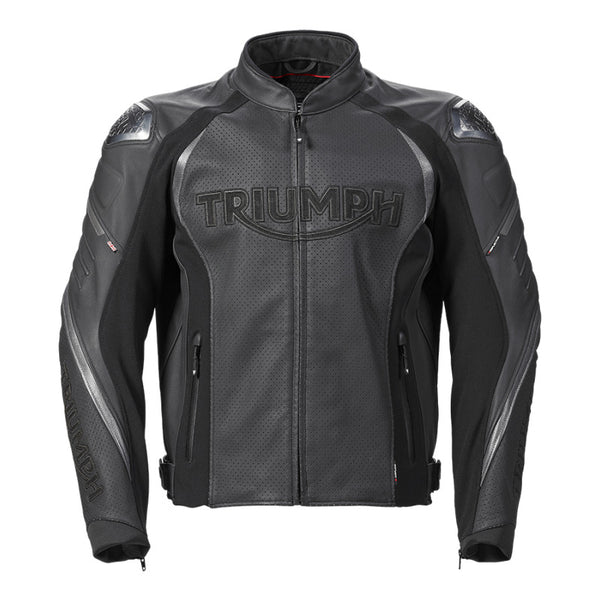 Triple Perforated Leather Jacket - Triumph Motorcycles