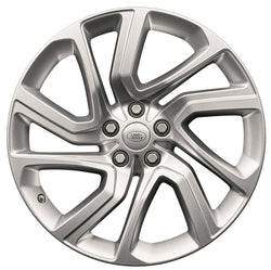 Alloy Wheel - 21" Style 5085, 5 split-spoke, Silver
