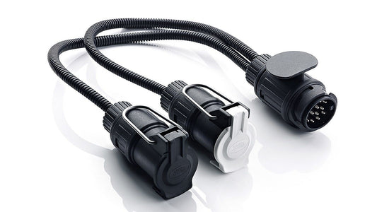 Towing Electrics Adaptor, 13 Pin to 12N/12S