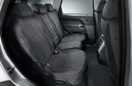Premium Seat Covers - Ebony, Front, 18MY onwards