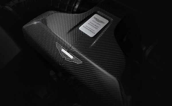 Carbon Fibre Engine Cover - Aston Martin Vantage