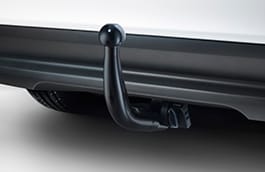 Detachable Tow Bar Kit, Dual Exhaust, 18MY - Pre 20MY