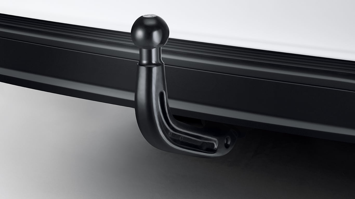 Detachable Tow Bar Kit, LH Exhaust, vehicles with Tyre Repair Kit, 20MY only